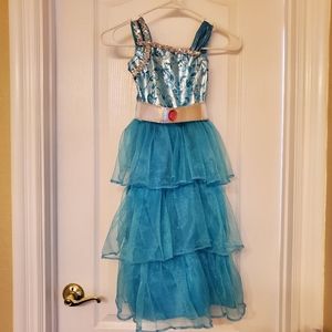 Beautiful Blue Kids Princess Dress